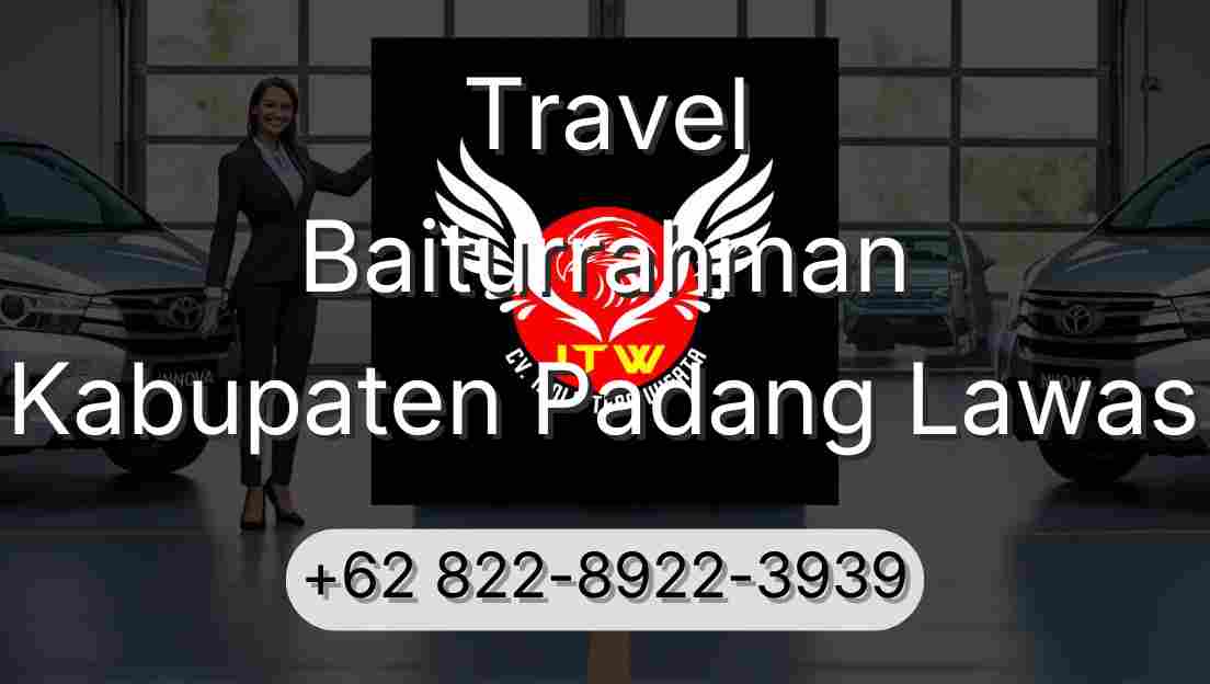 Travel Baiturrahman Kabupaten Padang Lawas