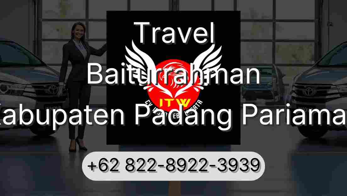 Travel Baiturrahman Kabupaten Padang Pariaman