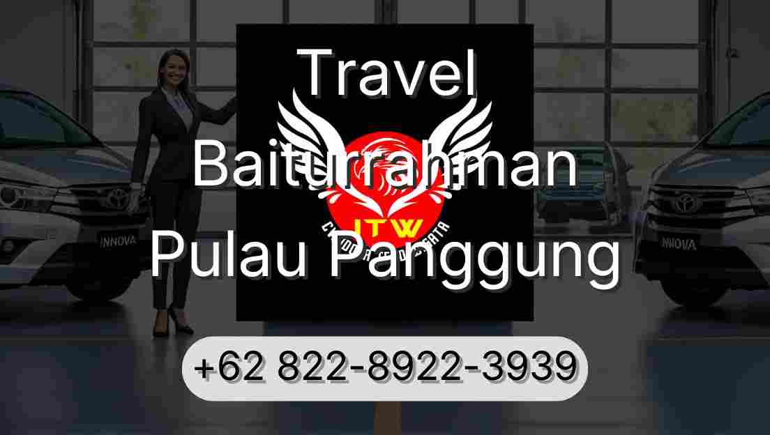 Travel Baiturrahman Pulau Panggung