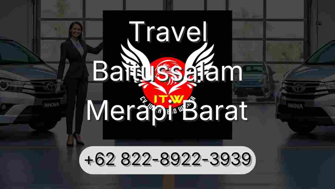 Travel Baitussalam Merapi Barat