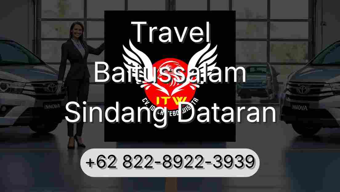 Travel Baitussalam Sindang Dataran