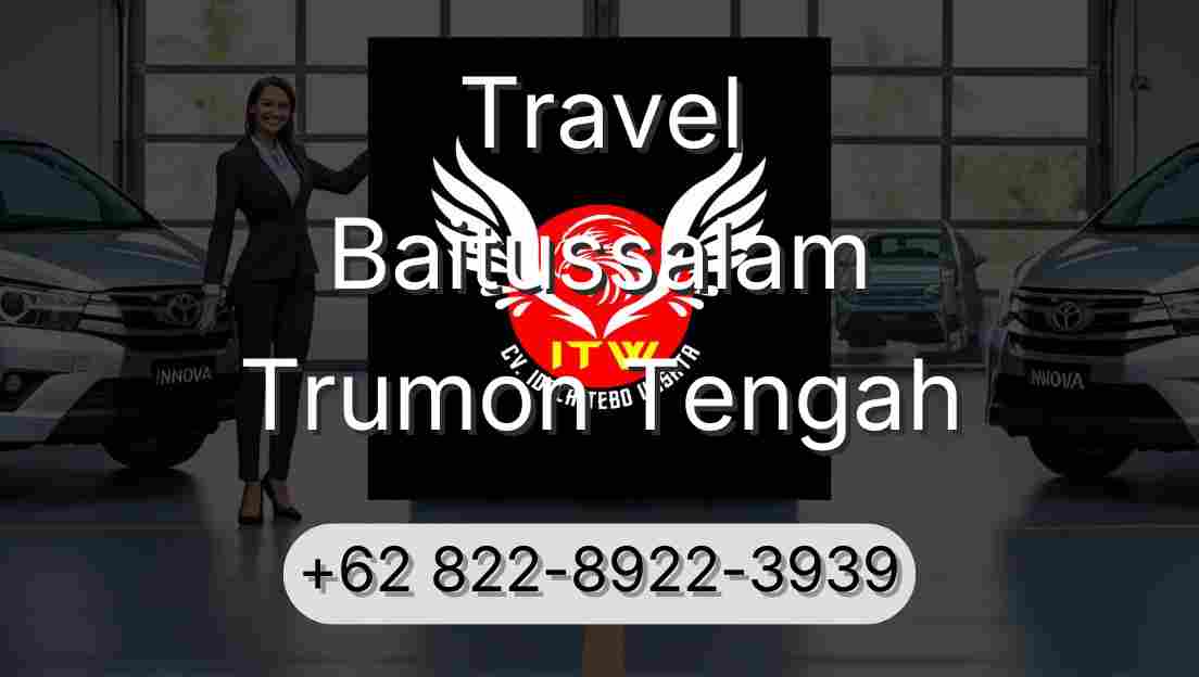 Travel Baitussalam Trumon Tengah