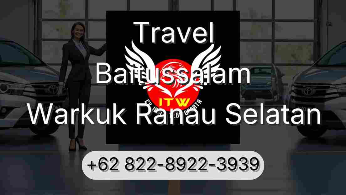 Travel Baitussalam Warkuk Ranau Selatan