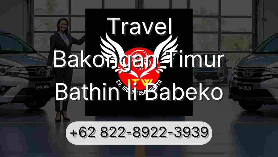 Travel Bakongan Timur Bathin Ii Babeko