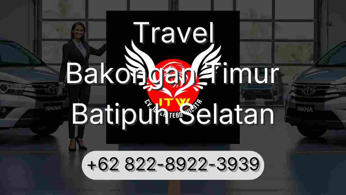 Travel Bakongan Timur Batipuh Selatan