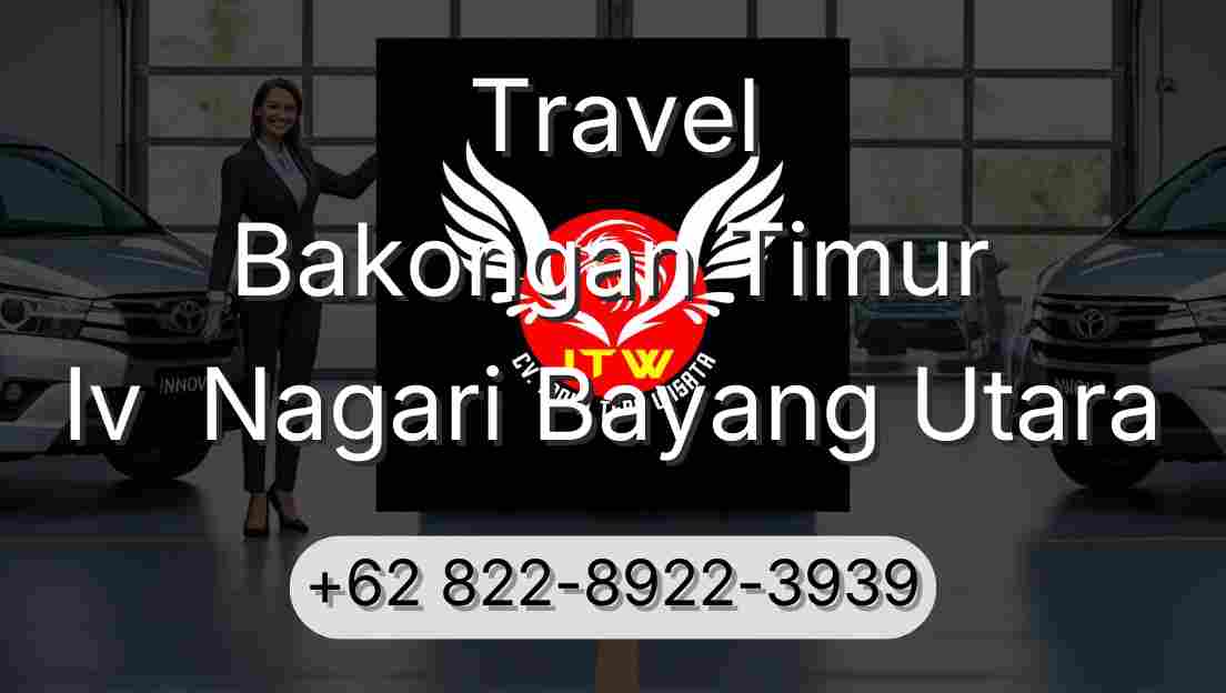 Travel Bakongan Timur Iv  Nagari Bayang Utara