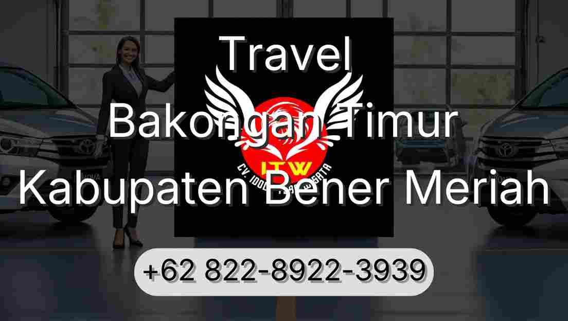 Travel Bakongan Timur Kabupaten Bener Meriah