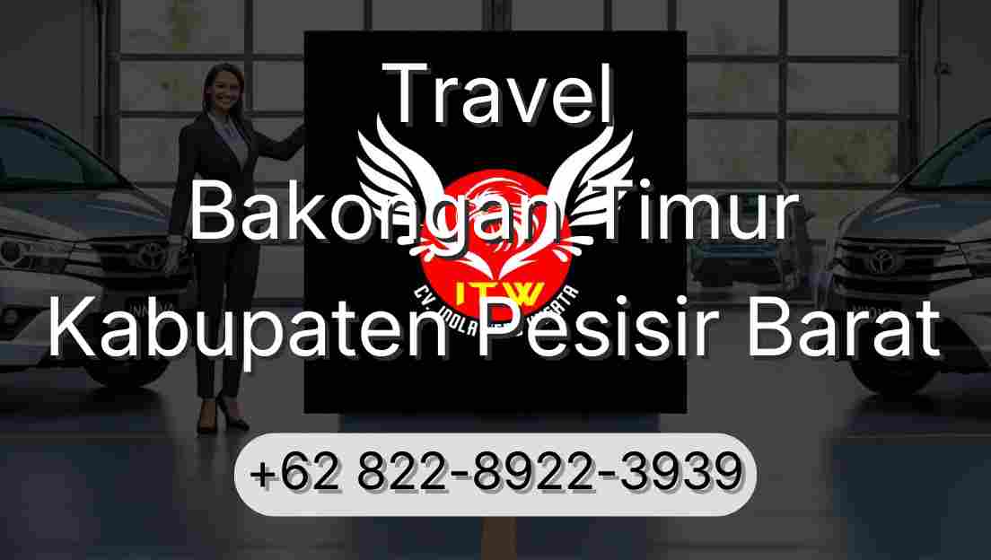 Travel Bakongan Timur Kabupaten Pesisir Barat