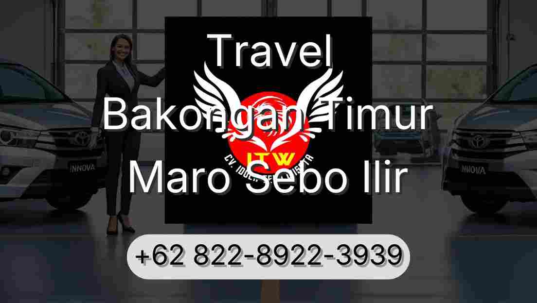 Travel Bakongan Timur Maro Sebo Ilir