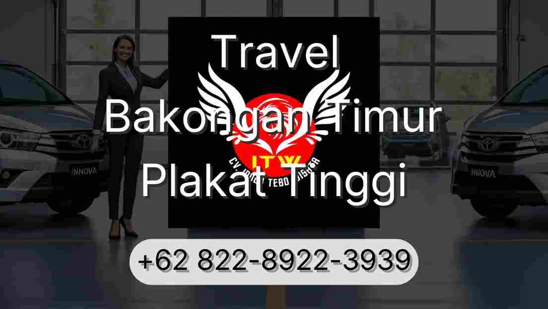 Travel Bakongan Timur Plakat Tinggi