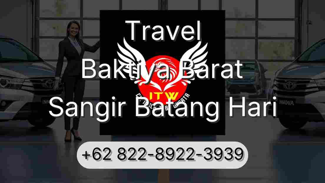 Travel Baktiya Barat Sangir Batang Hari