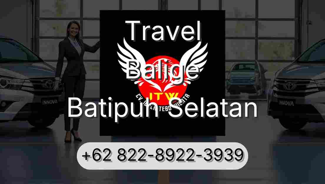 Travel Balige Batipuh Selatan