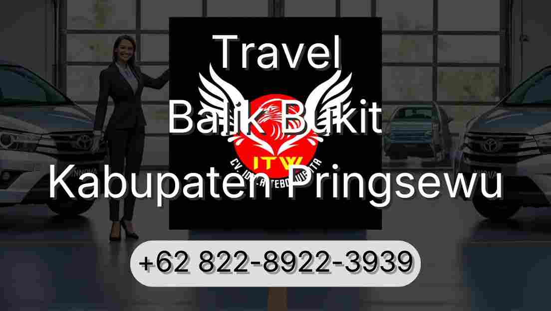 Travel Balik Bukit Kabupaten Pringsewu