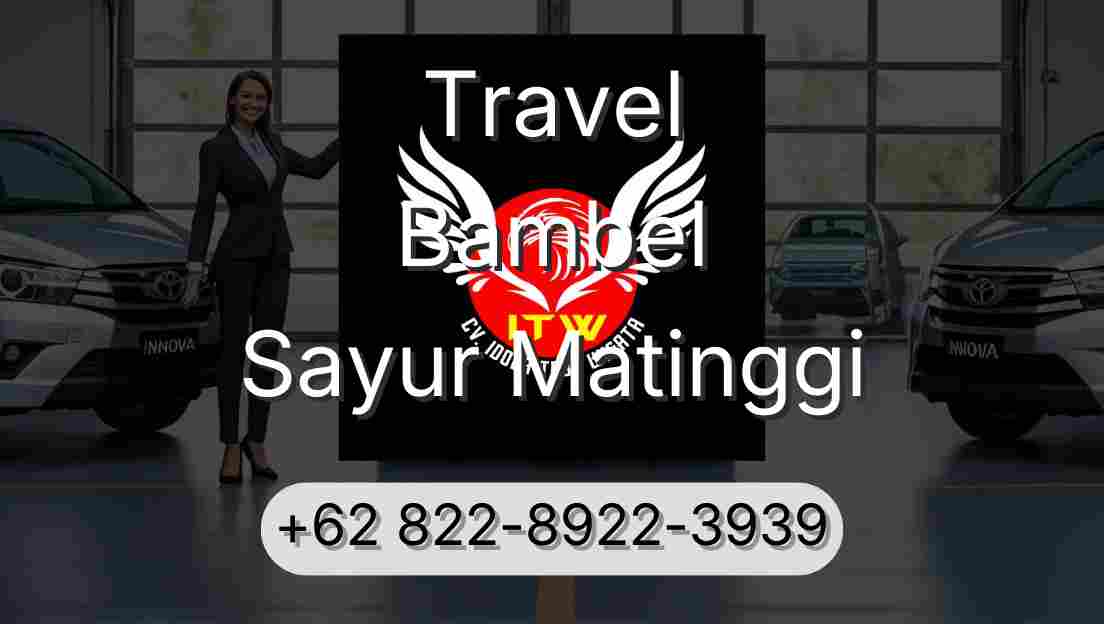 Travel Bambel Sayur Matinggi