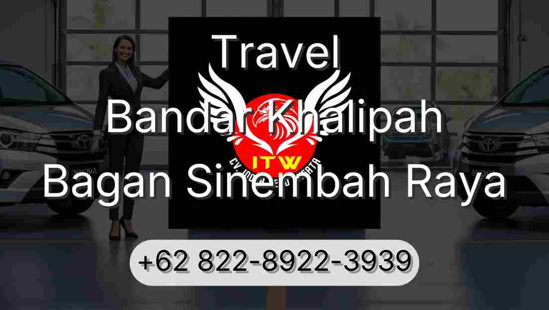 Travel Bandar Khalipah Bagan Sinembah Raya