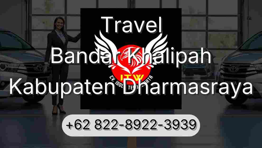 Travel Bandar Khalipah Kabupaten Dharmasraya