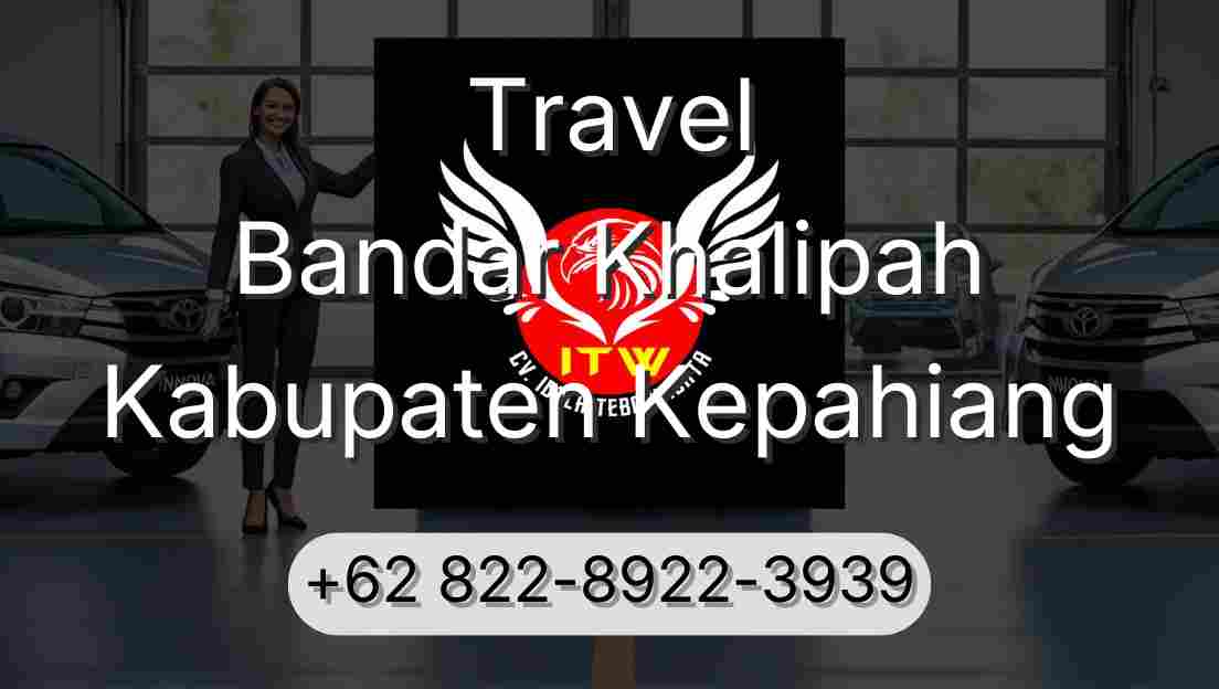 Travel Bandar Khalipah Kabupaten Kepahiang