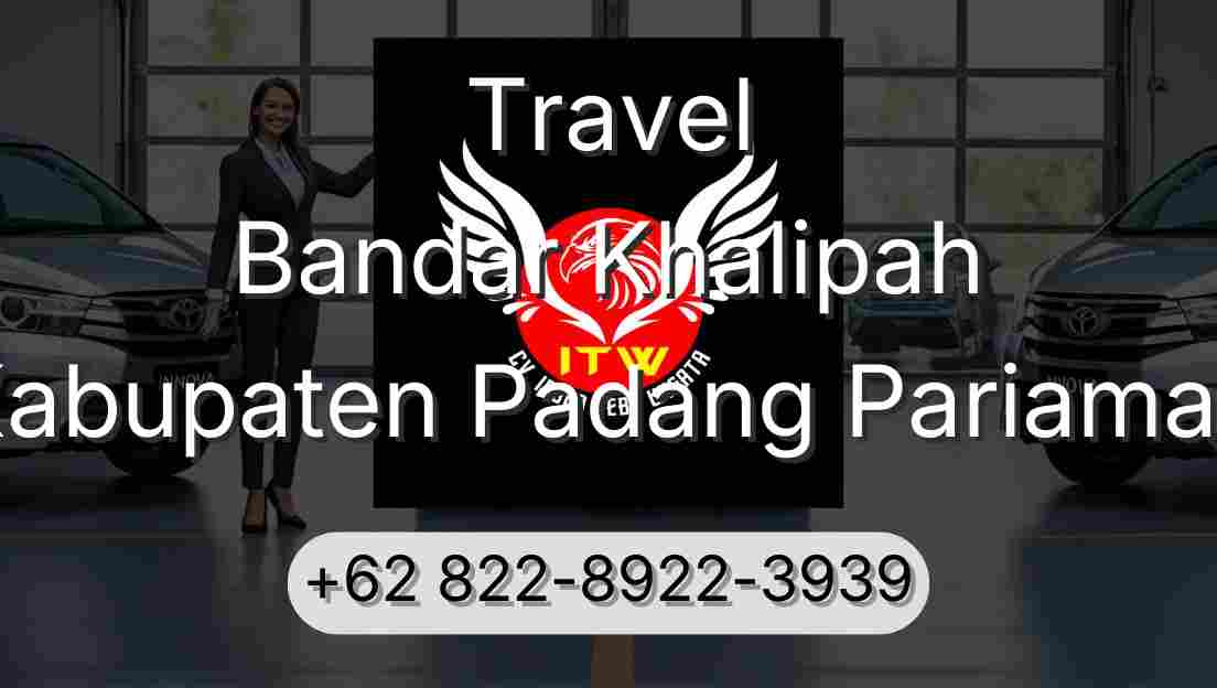 Travel Bandar Khalipah Kabupaten Padang Pariaman
