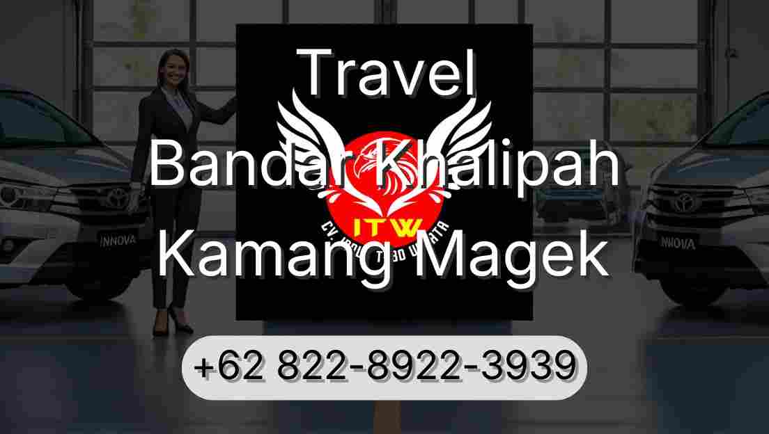 Travel Bandar Khalipah Kamang Magek