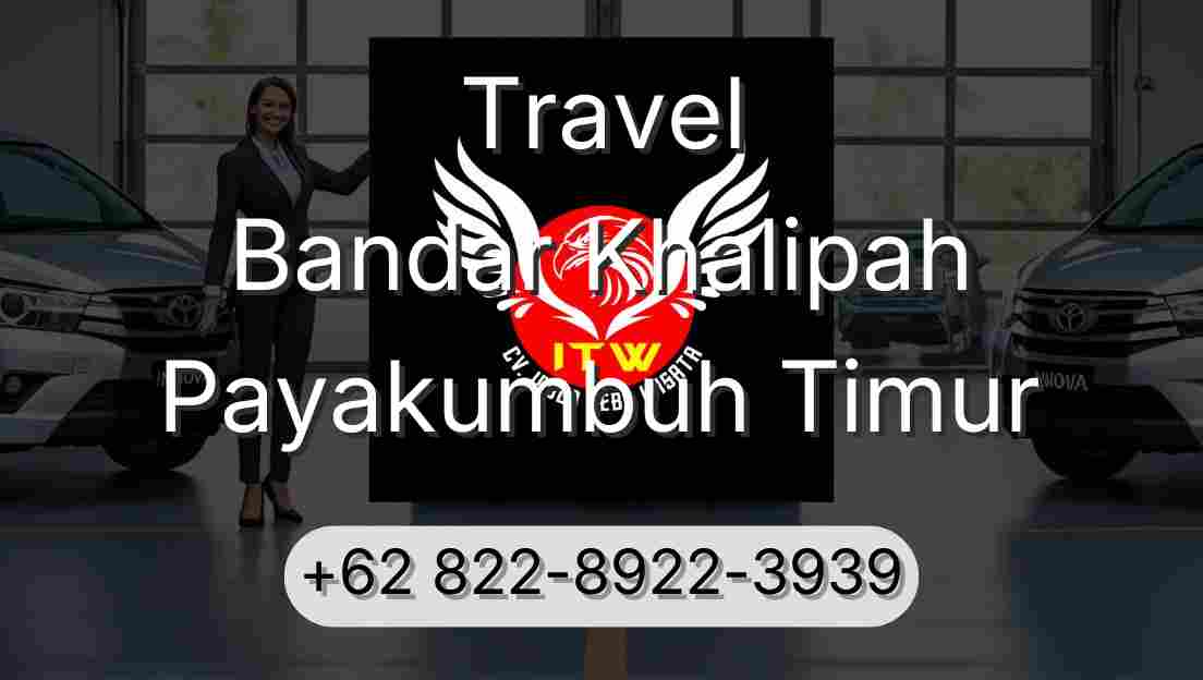 Travel Bandar Khalipah Payakumbuh Timur