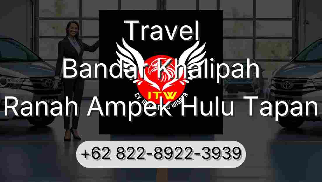 Travel Bandar Khalipah Ranah Ampek Hulu Tapan