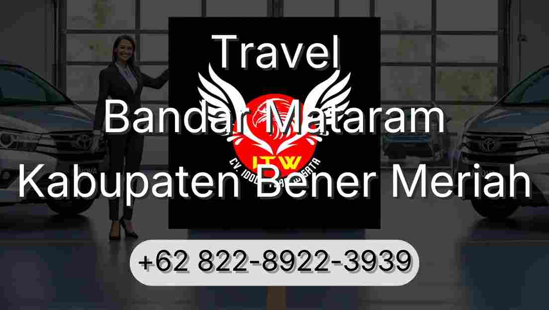 Travel Bandar Mataram Kabupaten Bener Meriah