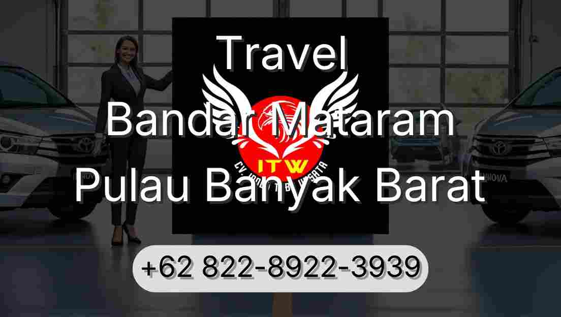 Travel Bandar Mataram Pulau Banyak Barat