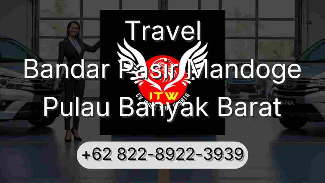 Travel Bandar Pasir Mandoge Pulau Banyak Barat