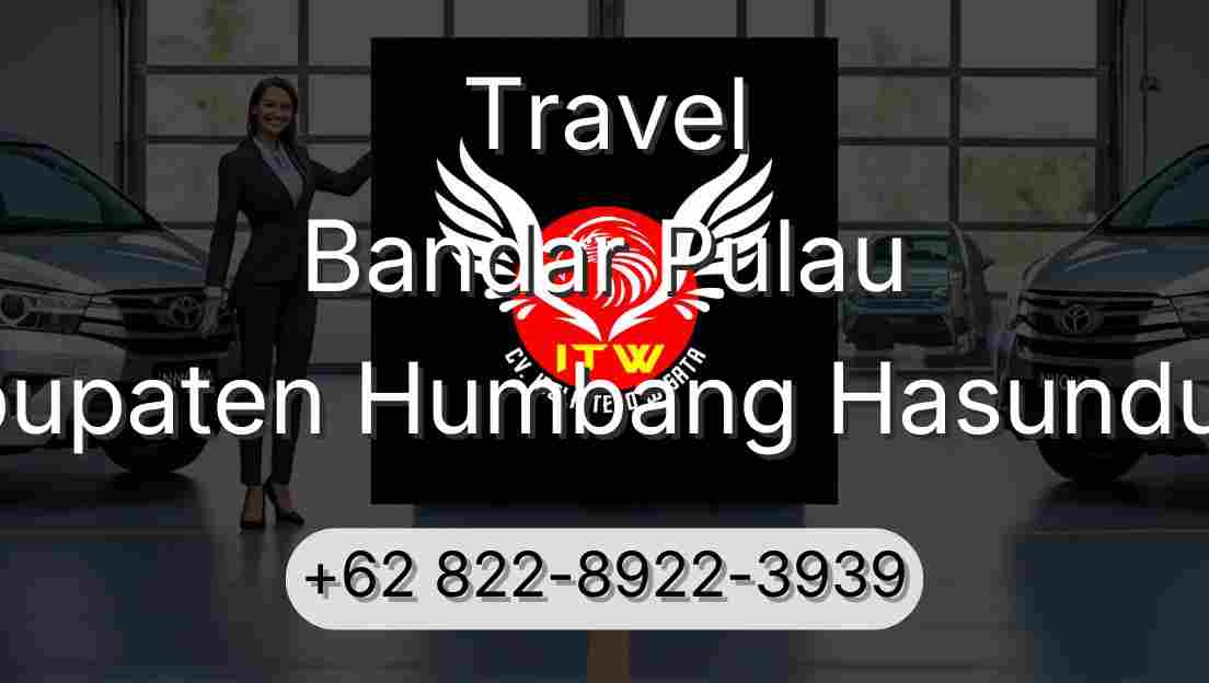Travel Bandar Pulau Kabupaten Humbang Hasundutan