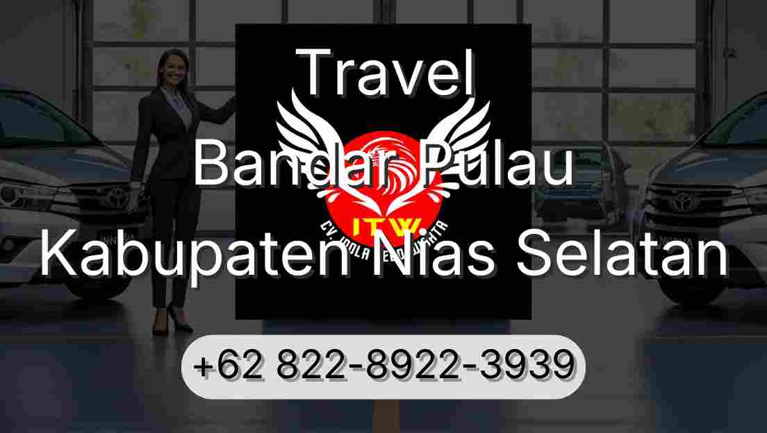 Travel Bandar Pulau Kabupaten Nias Selatan