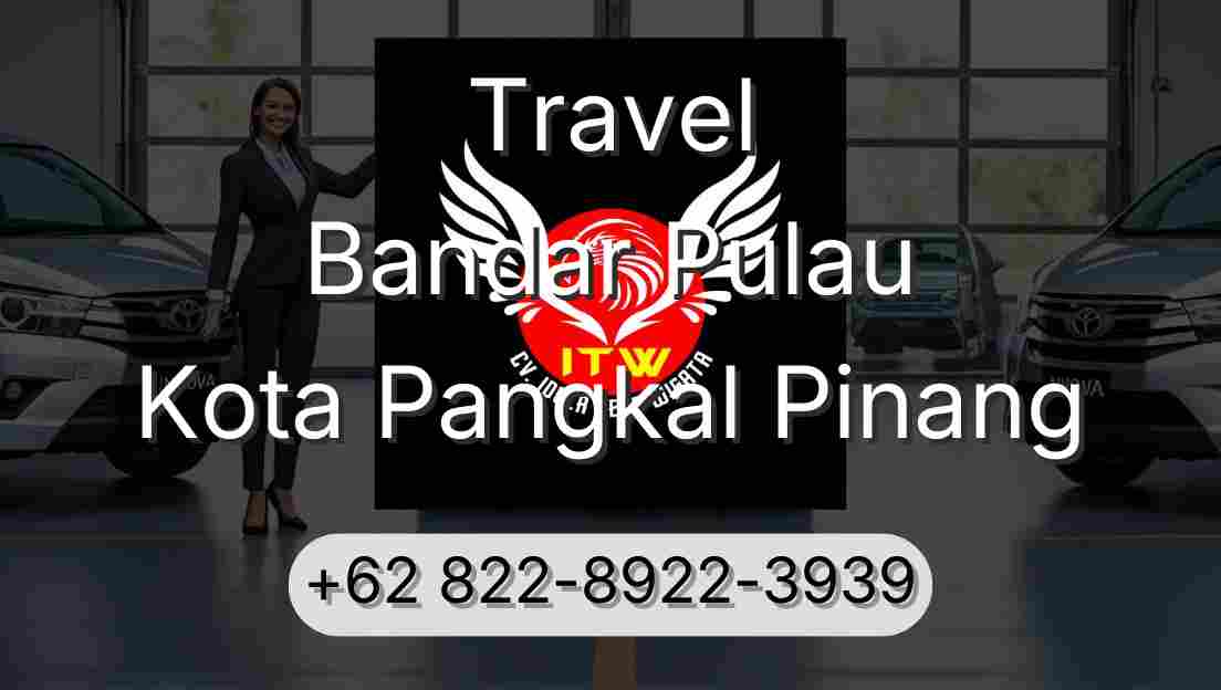 Travel Bandar Pulau Kota Pangkal Pinang