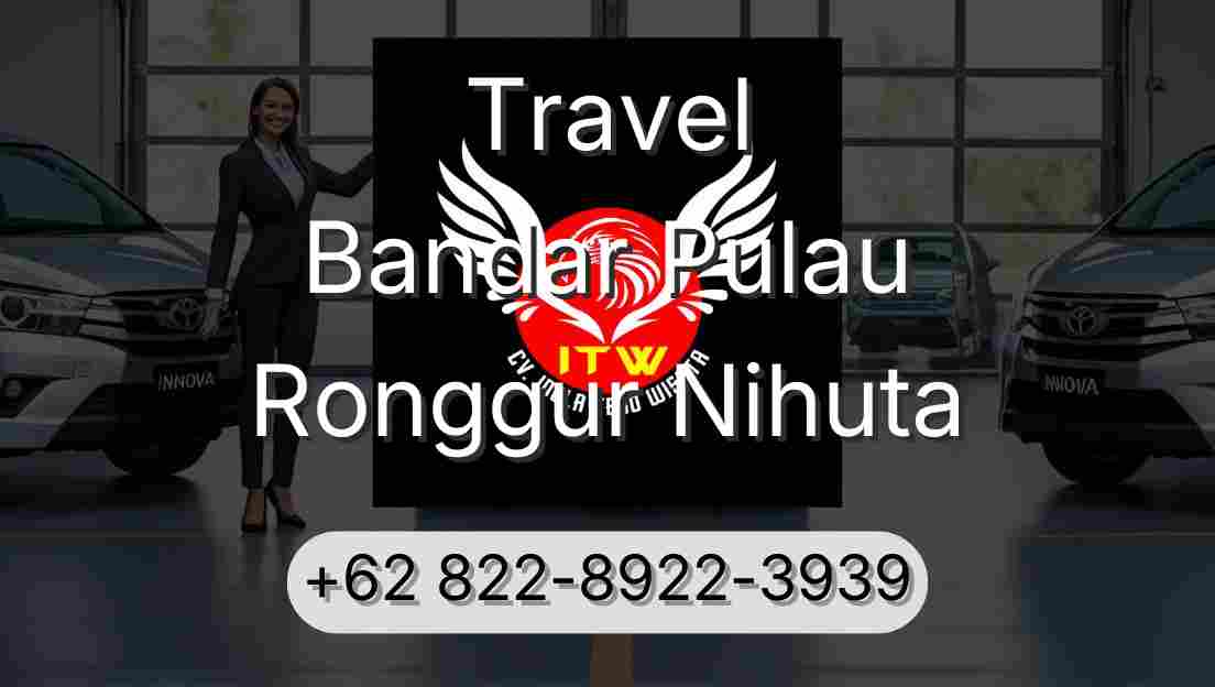 Travel Bandar Pulau Ronggur Nihuta