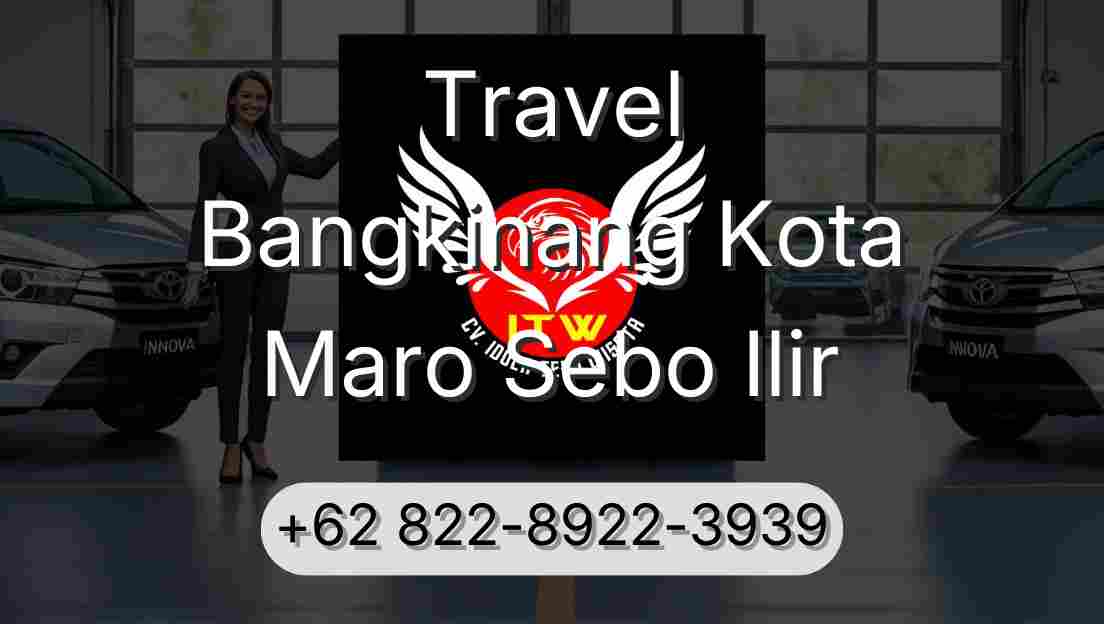 Travel Bangkinang Kota Maro Sebo Ilir