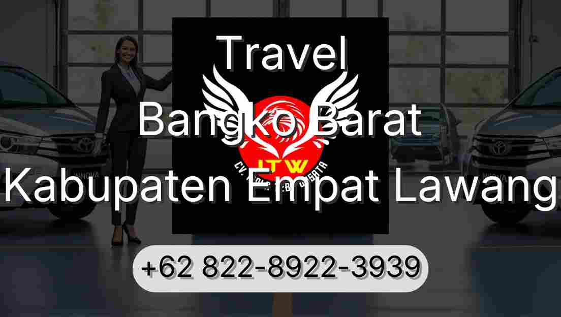 Travel Bangko Barat Kabupaten Empat Lawang