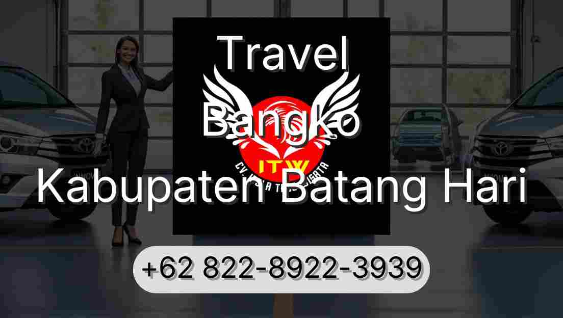 Travel Bangko Kabupaten Batang Hari