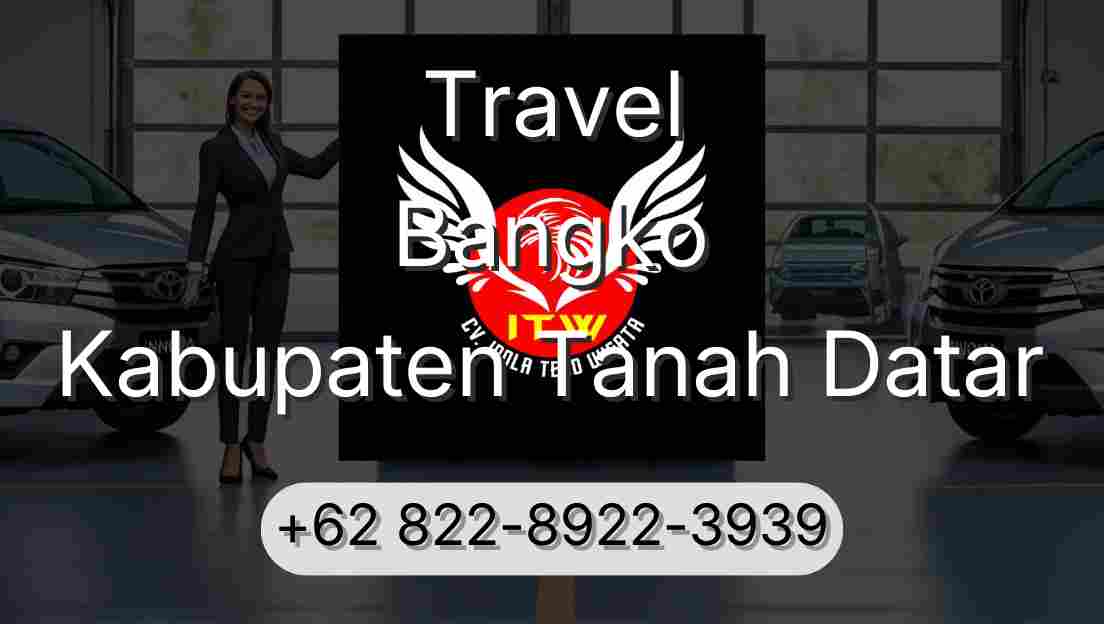 Travel Bangko Kabupaten Tanah Datar