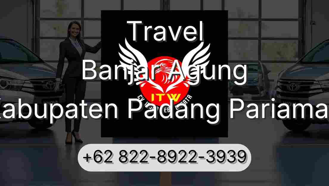 Travel Banjar Agung Kabupaten Padang Pariaman
