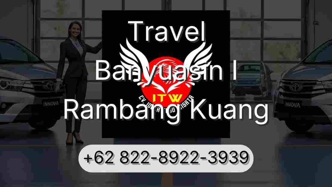 Travel Banyuasin I Rambang Kuang