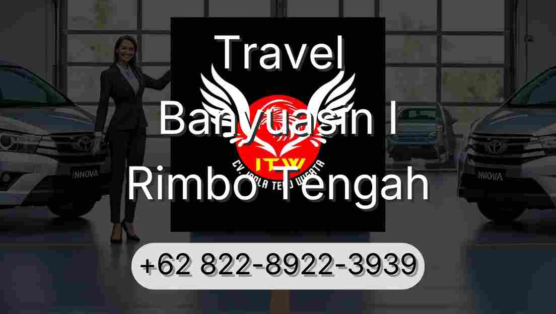 Travel Banyuasin I Rimbo Tengah
