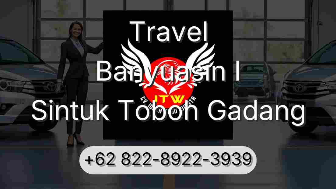 Travel Banyuasin I Sintuk Toboh Gadang
