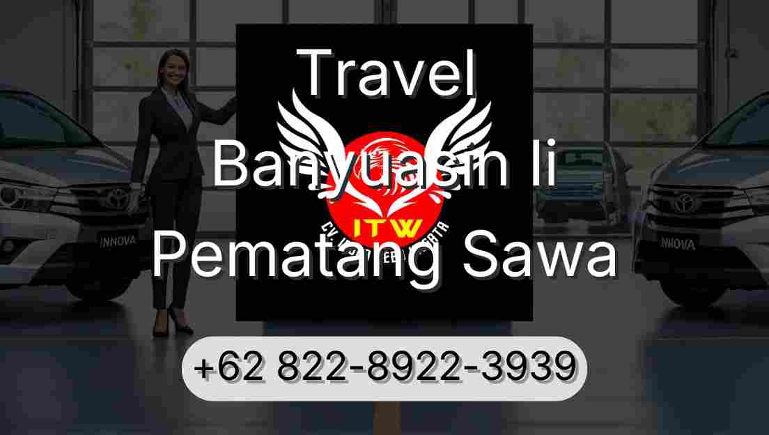 Travel Banyuasin Ii Pematang Sawa