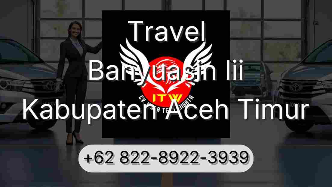 Travel Banyuasin Iii Kabupaten Aceh Timur