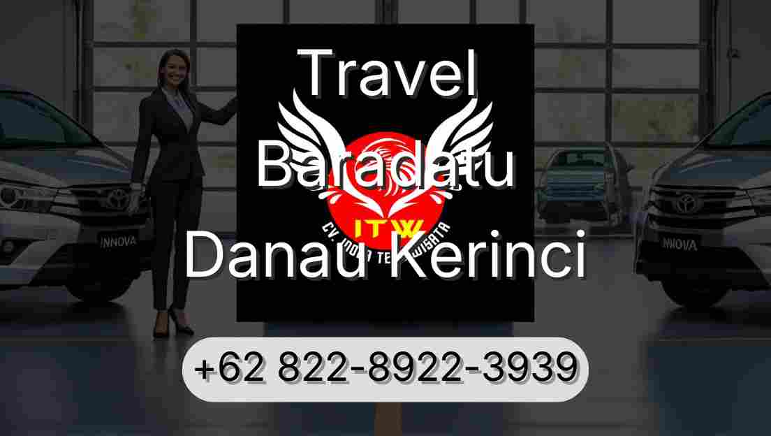 Travel Baradatu Danau Kerinci