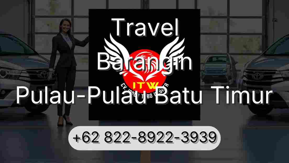 Travel Barangin Pulau-Pulau Batu Timur