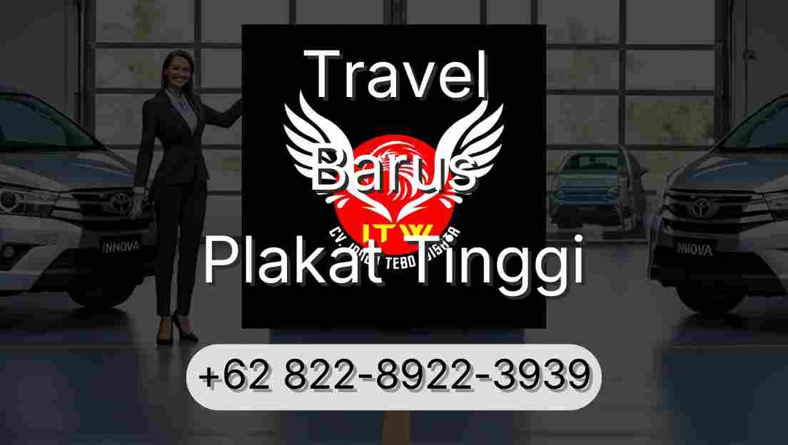 Travel Barus Plakat Tinggi