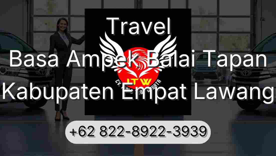 Travel Basa Ampek Balai Tapan Kabupaten Empat Lawang