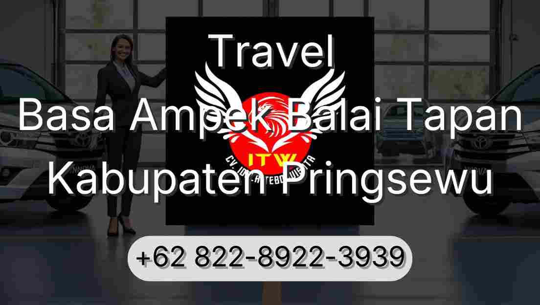 Travel Basa Ampek Balai Tapan Kabupaten Pringsewu