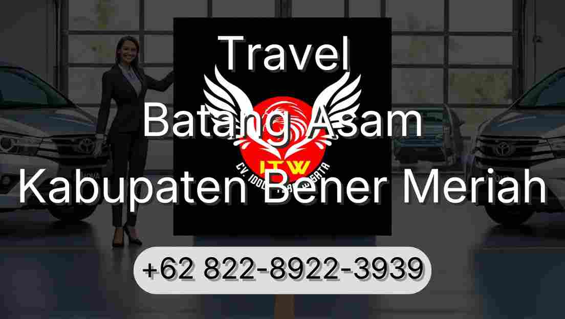 Travel Batang Asam Kabupaten Bener Meriah