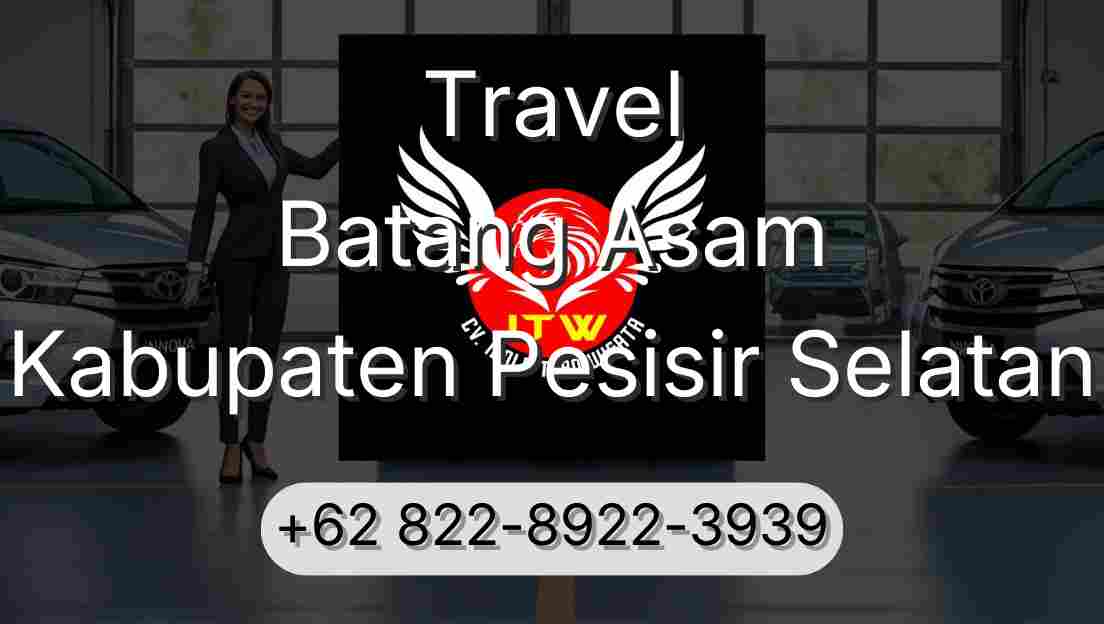 Travel Batang Asam Kabupaten Pesisir Selatan