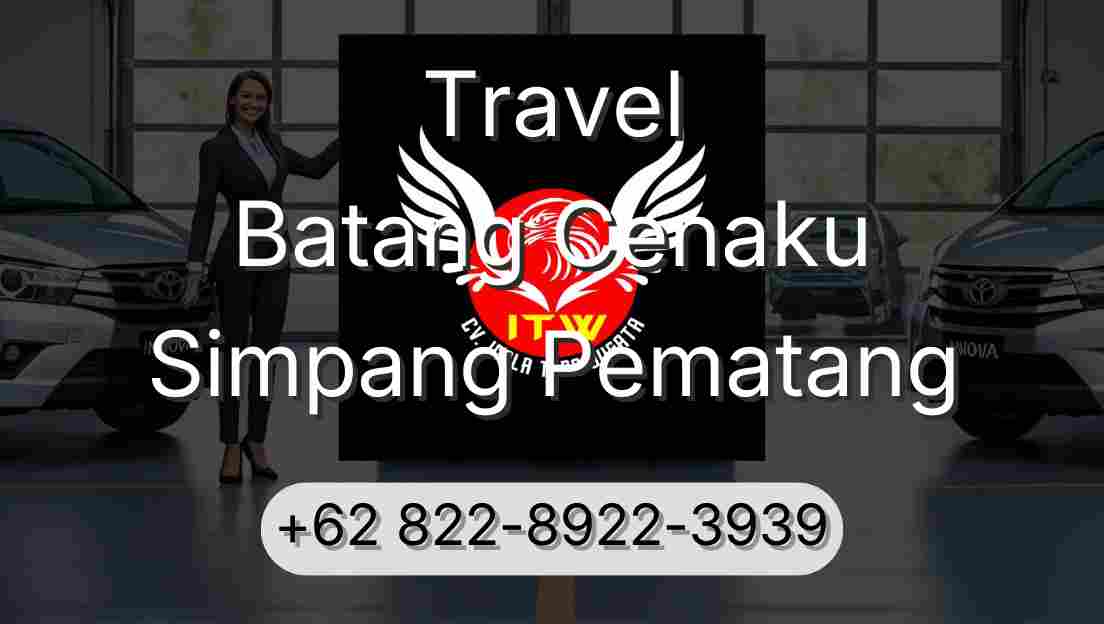 Travel Batang Cenaku Simpang Pematang